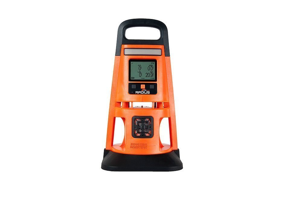 Gaswarngerät CO2 Melder mobil-radius-BZ1-ISC-front