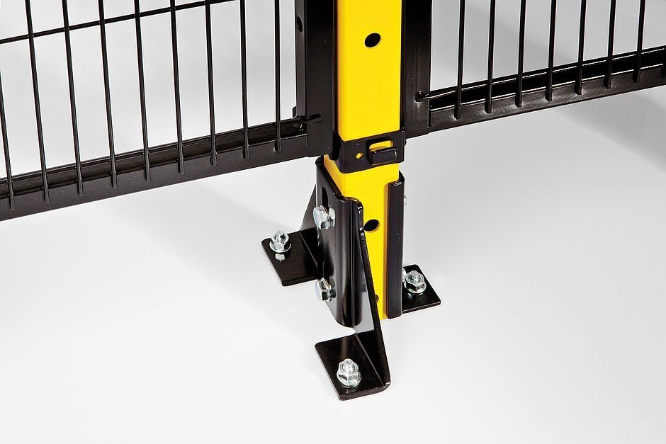 Trennende Schutzeinrichtung Industire Schutzzaun Standfuss