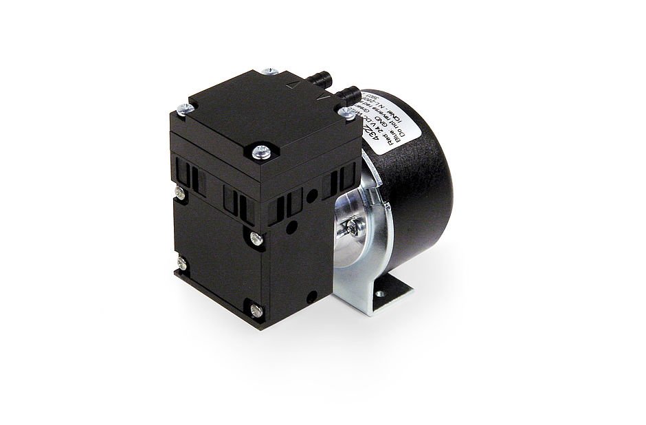 Membranpumpe chemiefeste gasfoerderpumpe messgaspumpe knf