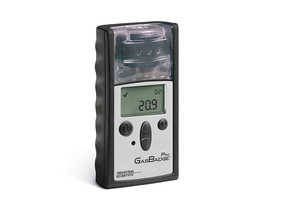Gaswarngerät CO2 Melder mobil-GasBadge-Pro-ISC