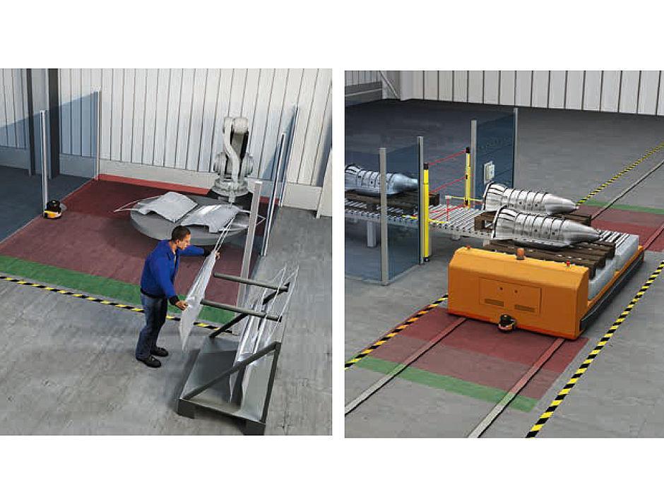 Schmachtl - Sicherheitsschalter, Sicherheitstürgriff, Sicherheits-Türzuhaltungen: Laserscanner_beide