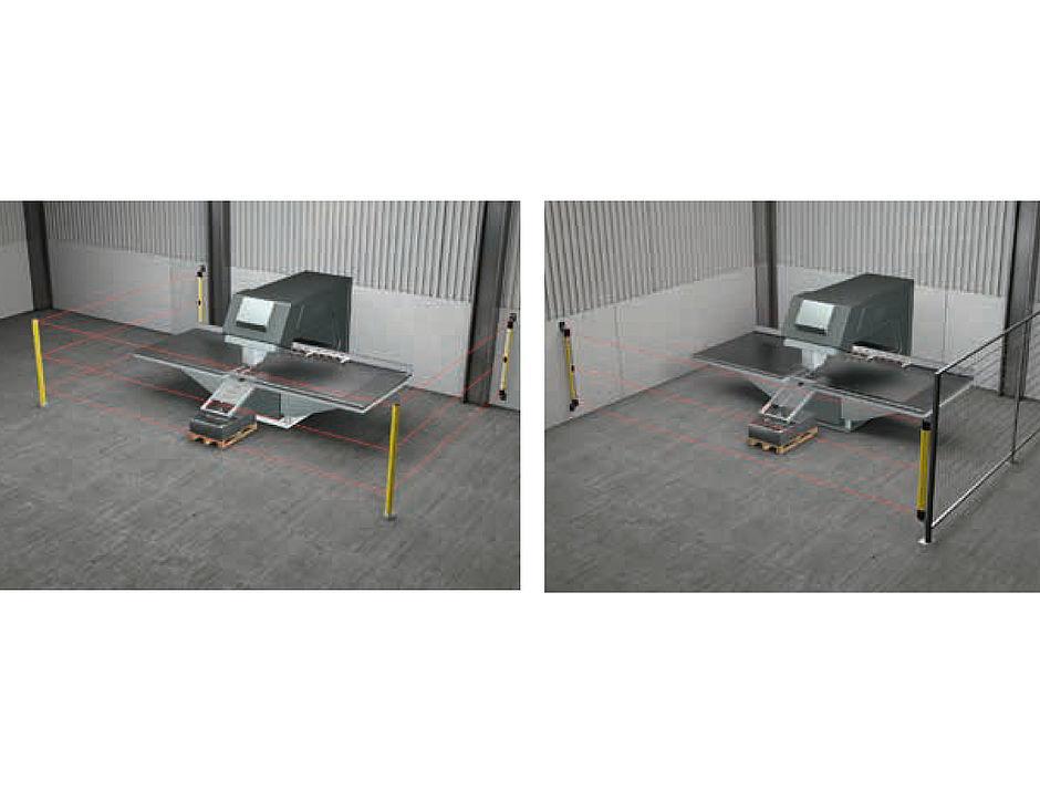 Schmachtl - Lichtvorhang, Sicherheitslichtschranke, Lichtgitter: mehrstrahlschranke