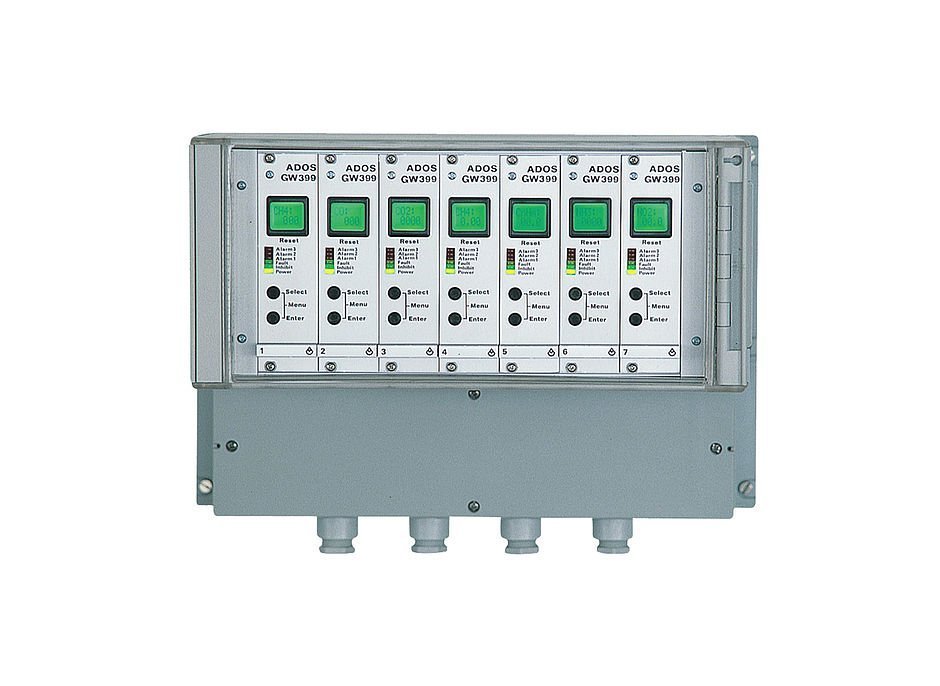 Gasmelder Gaswarngeräte stationaer mehrkanal-gasmeldegeraet-GW-399-B-ados