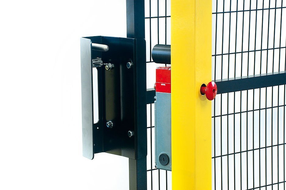 trennende Schutzeinrichtung Türzuhaltung Satech