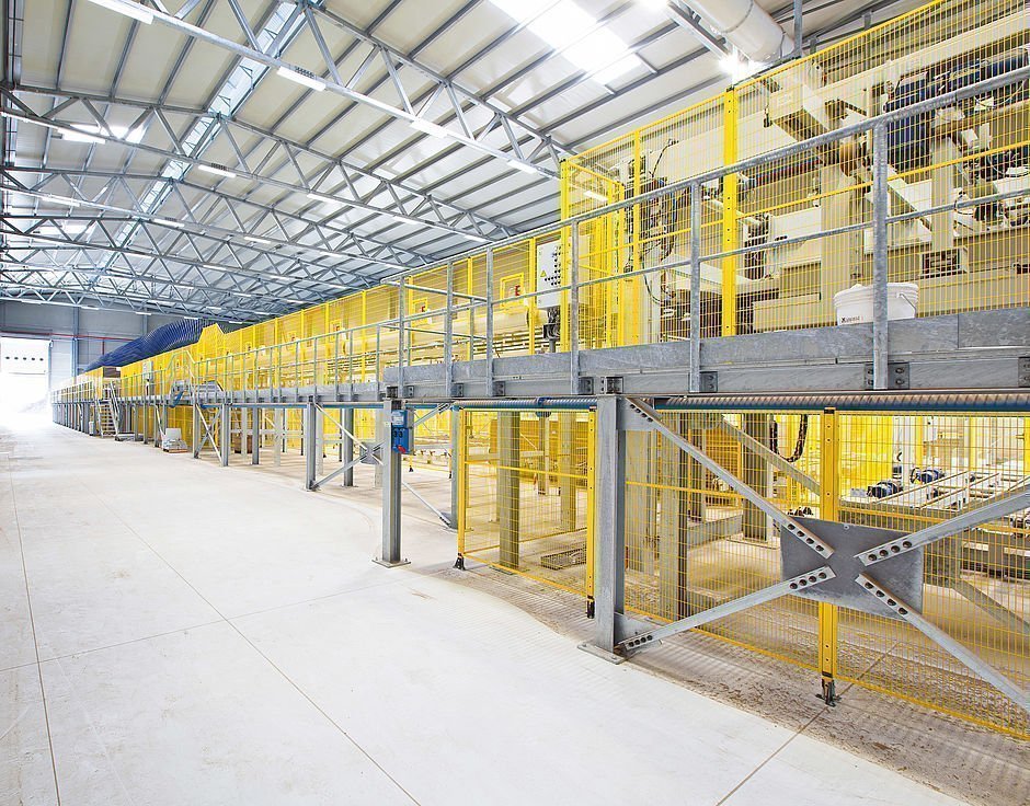 Schutzeinrichtug Schutzzaun System Satech Industrie