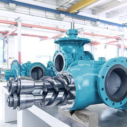Industrie Pumpen: Schraubenspindelpumpe, Zahnradpumpen und mehr