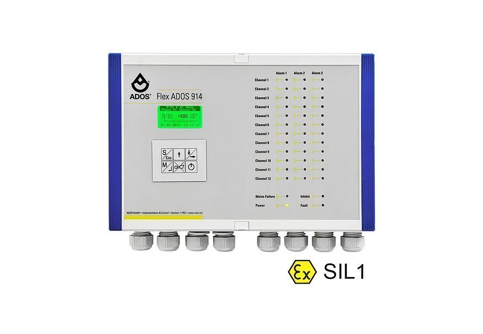 Gasmelder Gaswarngeräte stationaer mehrkanal-gasmeldegeraet-MWS-903-ados